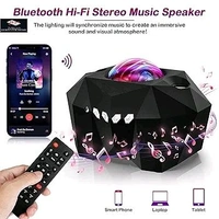Northern Galaxy Light Aurora Projector With 33 Light Effects, Night Lights Led Star Projector For Bedroom Nebula Lamp, Remote Control,Bluetooth Speaker For Parties - Abs