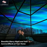 Northern Galaxy Light Aurora Projector With 33 Light Effects, Night Lights Led Star Projector For Bedroom Nebula Lamp, Remote Control,Bluetooth Speaker For Parties - Abs