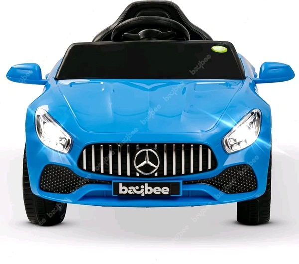 Hot Garage Mini Kids Battery Operated Car for Kids, Ride on Kids Car with Music & Light | Baby Big Car Rechargeable Battery Car | Electric Car for Kids to Drive 1 to 4 Years Boys Girls (Blue)