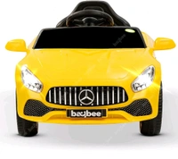 Hot Garage Mini Kids Battery Operated Car for Kids, Ride on Kids Car with Music & Light | Baby Big Car Rechargeable Battery Car | Electric Car for Kids to Drive 1 to 4 Years Boys Girls (Yellow)