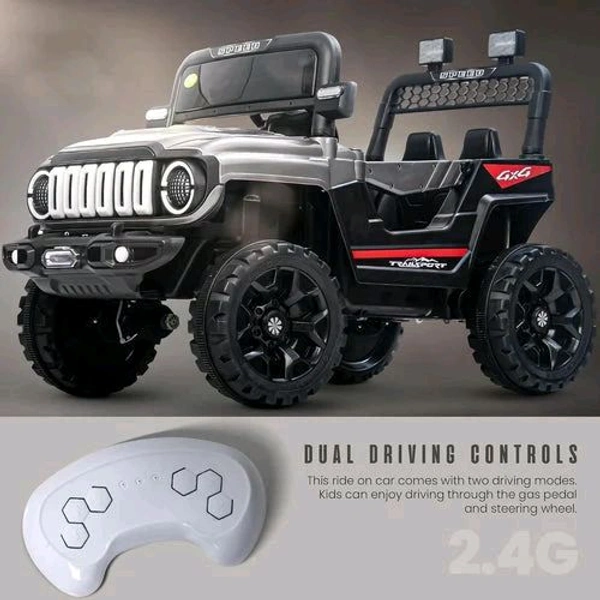 Hot Garage Mini Thar Jeep Black  ( 2to7Years)