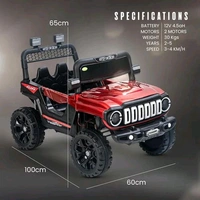 Hot Garage Mini Thar Jeep Black  ( 2to7Years)