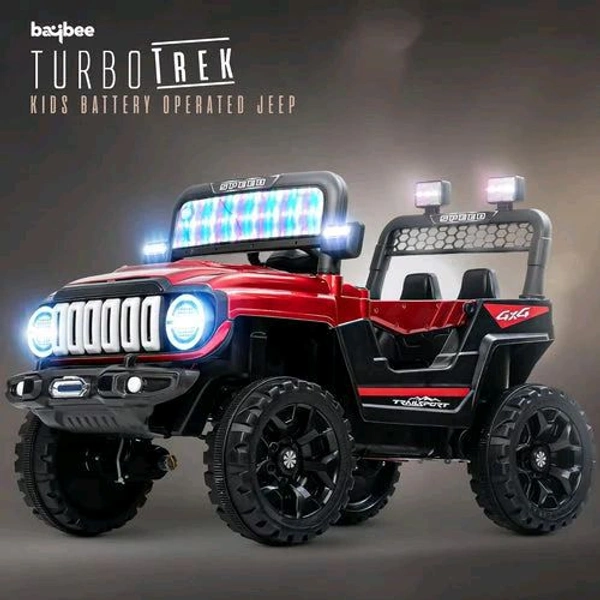 Hot Garage Mini Thar Jeep Red  ( 2to7Years)