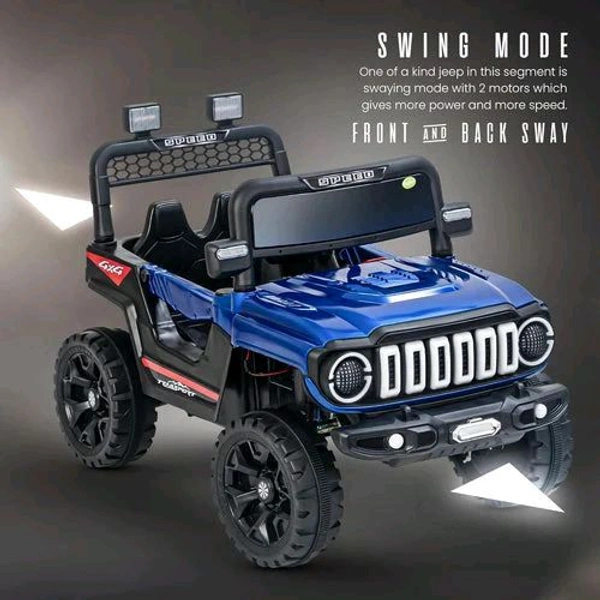 Hot Garage Mini Thar Jeep Blue  ( 2to7Years)