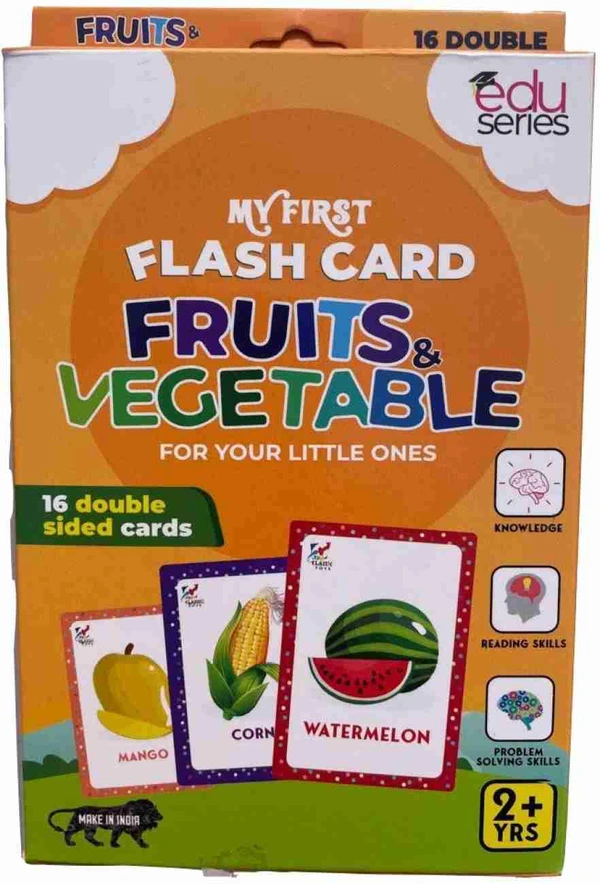 My First Flash Card - Fruit And Vegetables