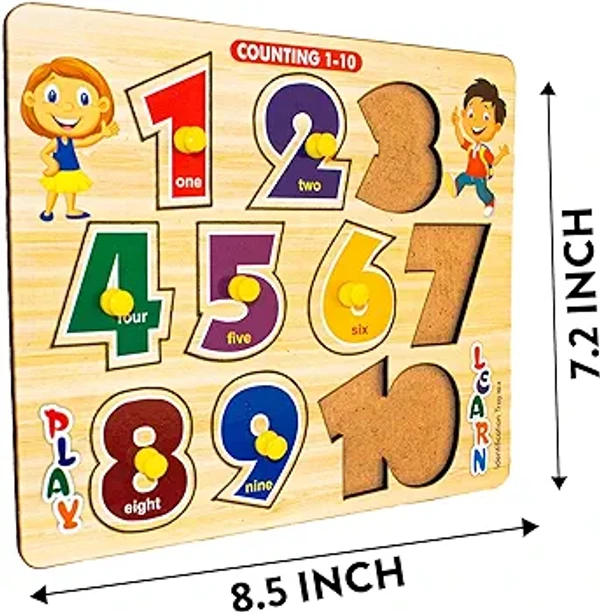 Wooden Set  - Counting 1-10