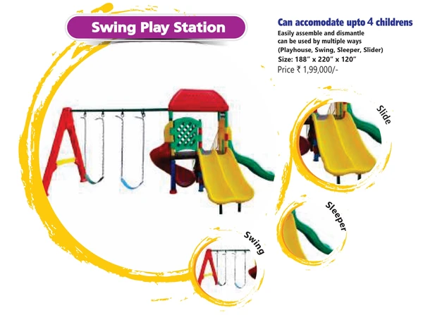 Playtool Playschool Catalogue Swing Play station Playhouse ,swing , Sleeper , Slider