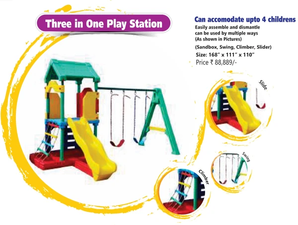 Playtool Playschool Catalogue Three In One Playstation