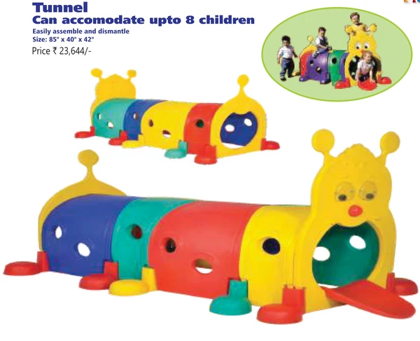 Playtool Playschool Catalogue Caterpillar Tunnel Toy