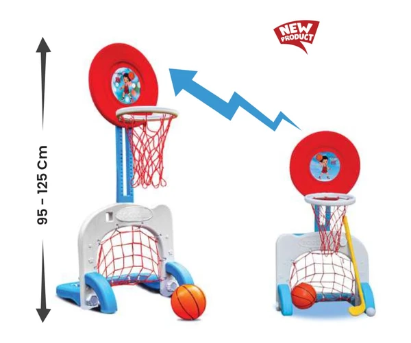 OK PLAY 3 IN 1 BASKETBALL COMBO