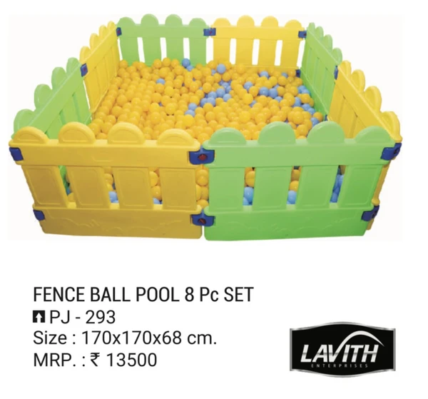 Lavith FENCE BALL POOL 8 Pc SET