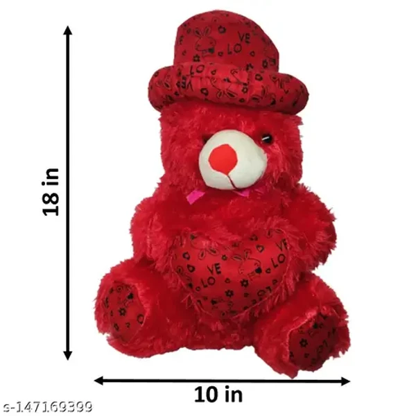 Teddy With Cap Red 