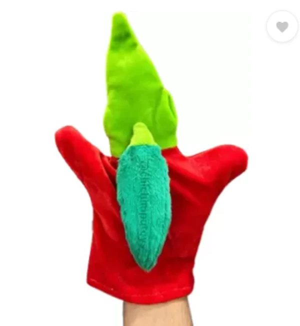 vegetable hand puppet