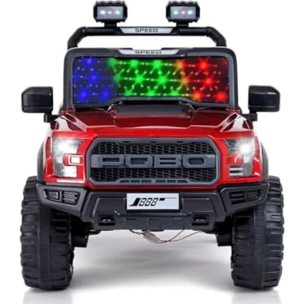 Pobo Model 888 Rechargeable Battery Operated Ride-On Jeep for Kids | Electric Toy Jeep for Boys & Girls - Available at Wholesale Price - PatnaToys