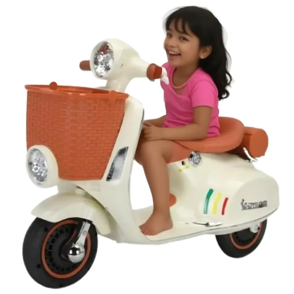 Battery operated scooty for kids best sale