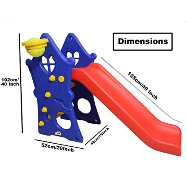 Playtool Playschool Catalogue House Basketball Slider Folding Slide