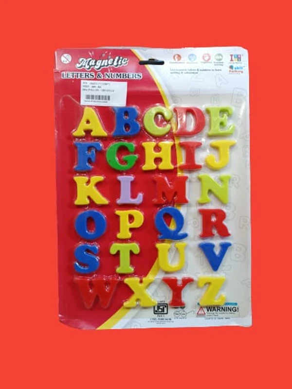 Magnetic Letters &Number 13280 - SKU140CODE