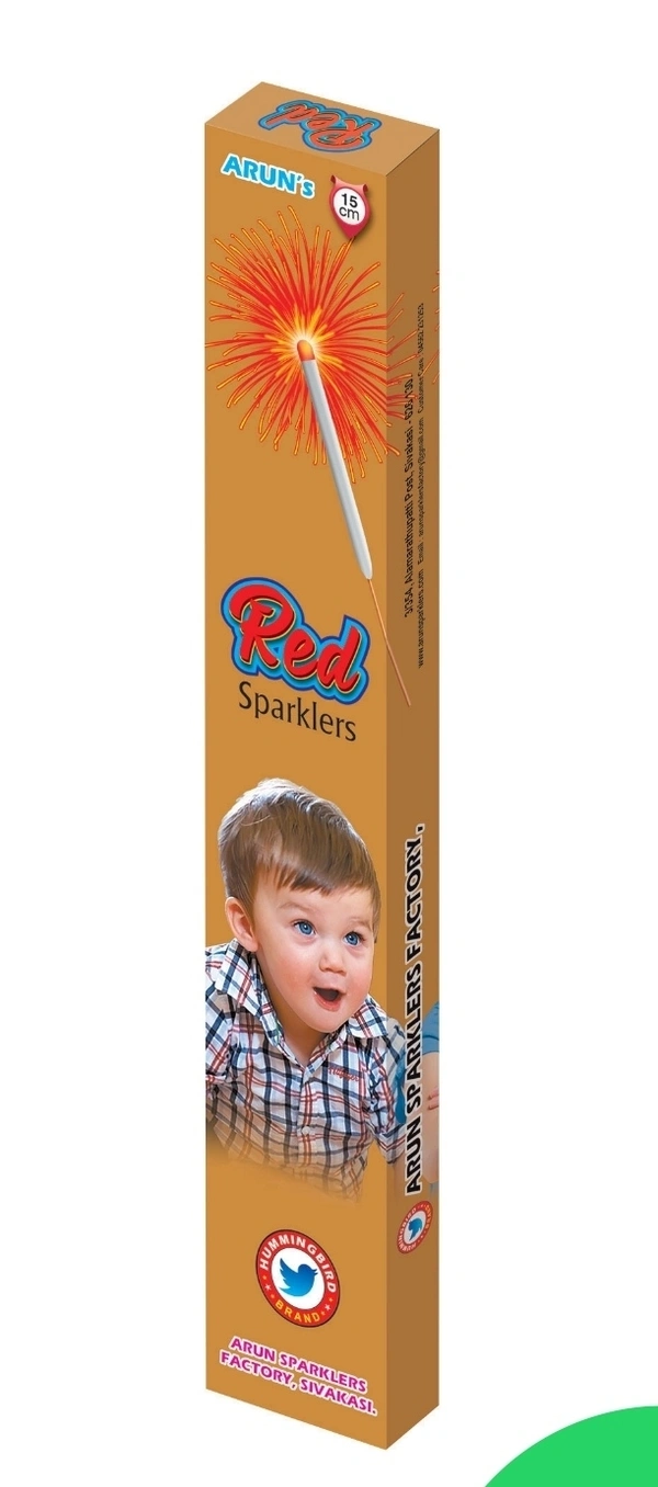 15cm Red Sparklers 10pcs
