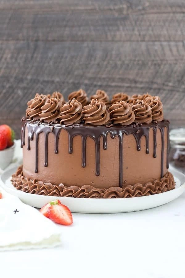 Chocolate Cake - Brown, Large