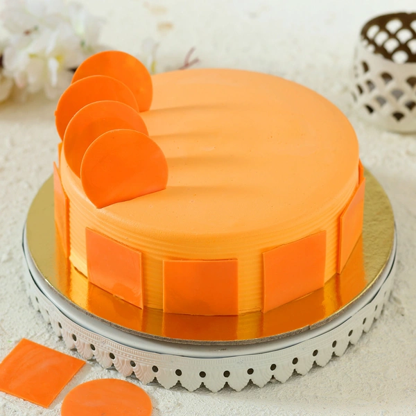 Orange Cake - Orange, Medium