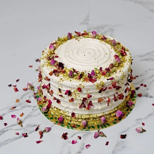 Saffron Pistachio Cake - Multiple color, Large