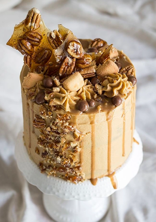 Dried Fruits And Nuts Cake - Multi color, Medium
