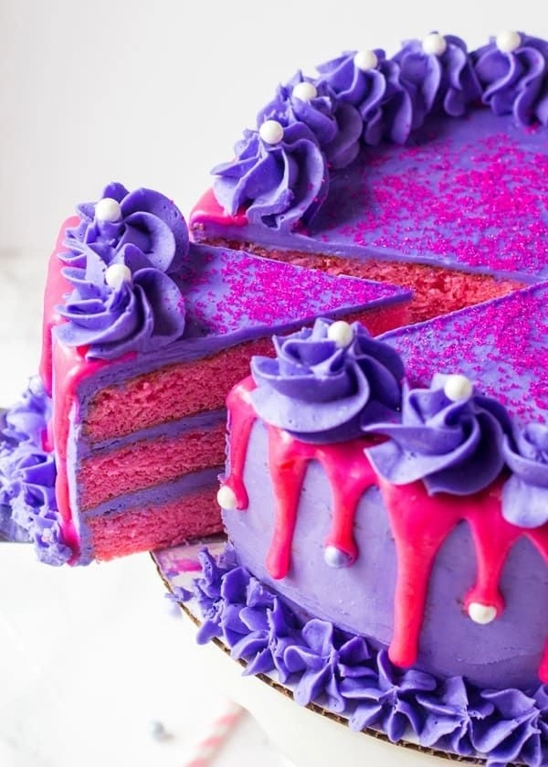 Purple Velvet Cake - Purple, Medium