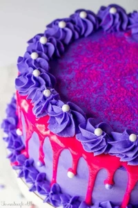 Purple Velvet Cake - Purple, Medium
