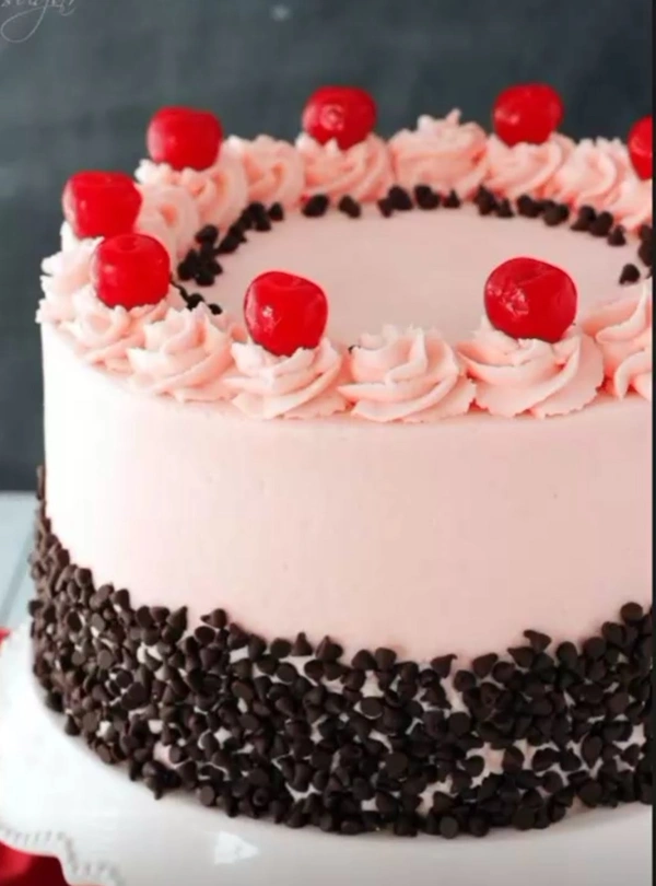 Strawberry And Chocolate Cake - Pink, Medium