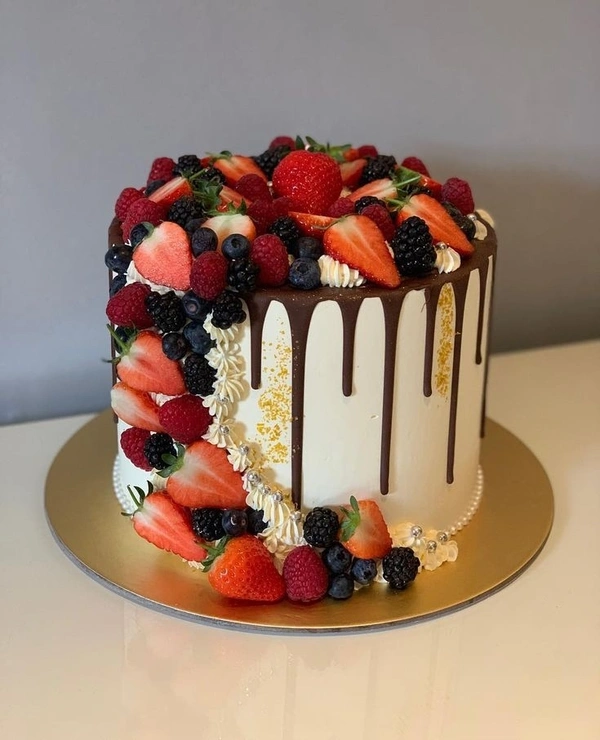 Fruit Cake - Multi, Large
