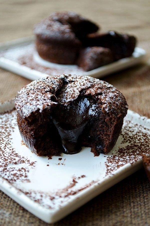 Choco Lava Cake - Brown, 10 piece
