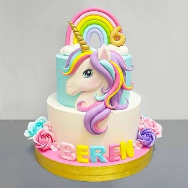 Unicorn Cake - Multi Color, 5kg