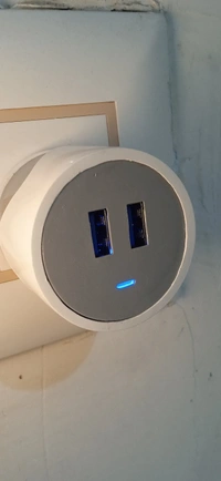 Tiger Nr Gold Dual USB Charger  - White, 3 Month Warrenty