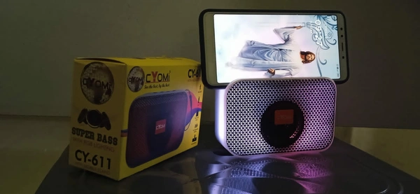 CYOMI Premium Quality Wireless Speaker - Lavender blush, 3 Months Warranty