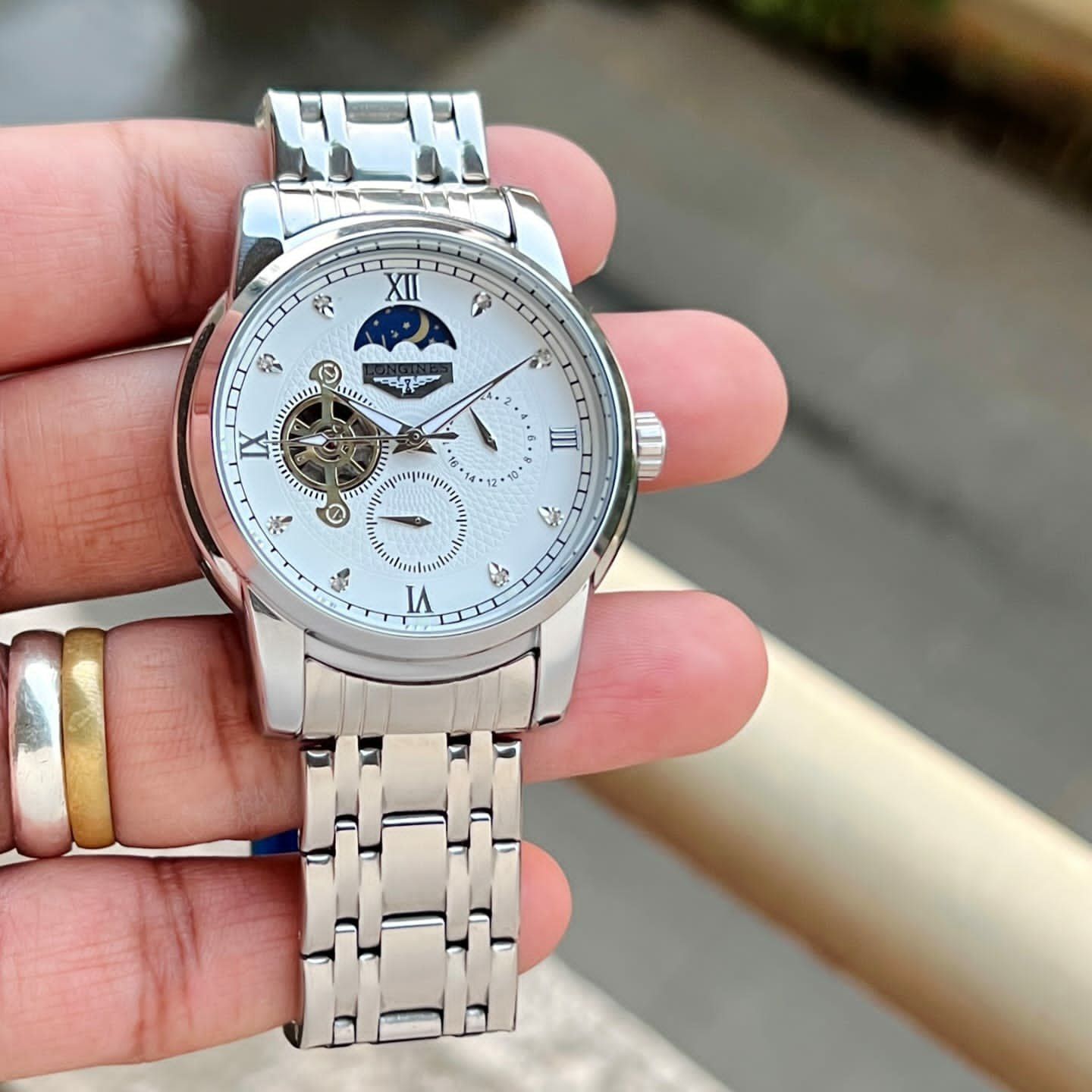 Longines sun and moon sale