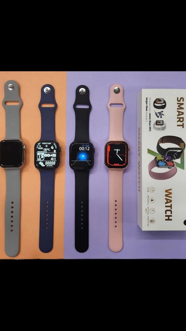 Premium Smart Watch With Big Display  - Lilac