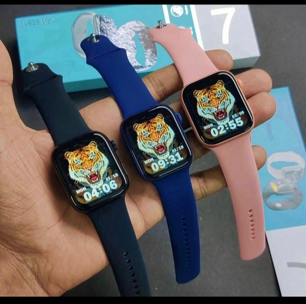 Premium Smart Watch With Big Display  - Lilac