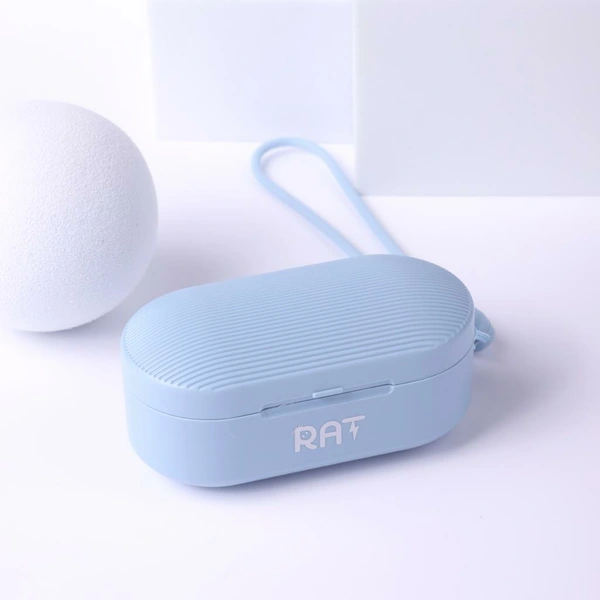 RAT Earbuds With Premium Look - Black