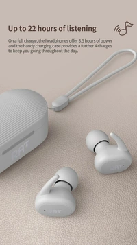 RAT Earbuds With Premium Look - Black