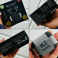 Apple Airpods Pro Black Edition - Black, 6 Months WARRANTY