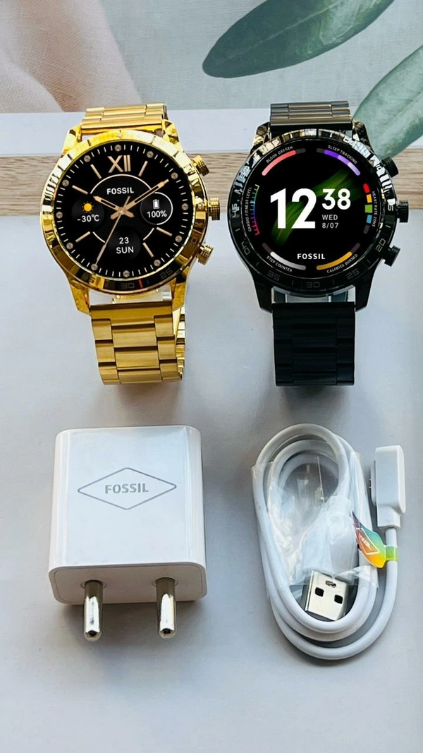 Fossil Generation 6 Smartwatch - Web Orange, 1 Month