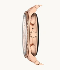 Fossil Gen 8 Diamond Belt Addition Smart Watch - Gold, 3 Months Warranty