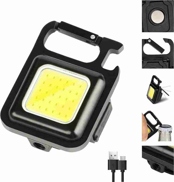 Rechargeable mini Pocket Flash light - Black