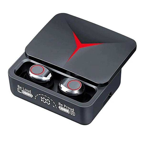 M90 Pro Gaming ANC  Buds  - Black, 30 Days Warranty