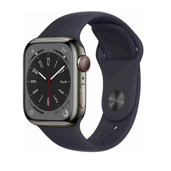 Apple Replica I Watch Series  8 - Black, 30 Days Warranty