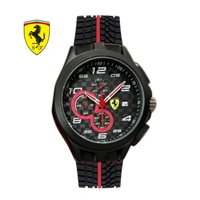 SCUDERIA FERRARI Premium Analogue Watch  - Red, 1 Year Machine Warranty