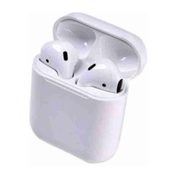 TWS i12 Wireless Earbuds - White, 50, 3 Months