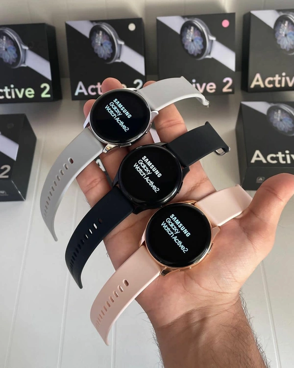 Samsung Galaxy Watch Active 2  - Black, 30 Days Warranty