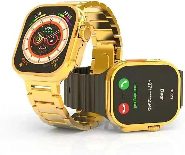 LD Network  Ultimate Golden Smart Watch USA Edition  - Gold, 30 Days Of Warranty