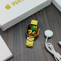 LD Network  Ultimate Golden Smart Watch USA Edition  - Gold, 30 Days Of Warranty